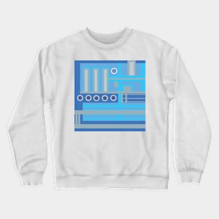 Patternf Crewneck Sweatshirt